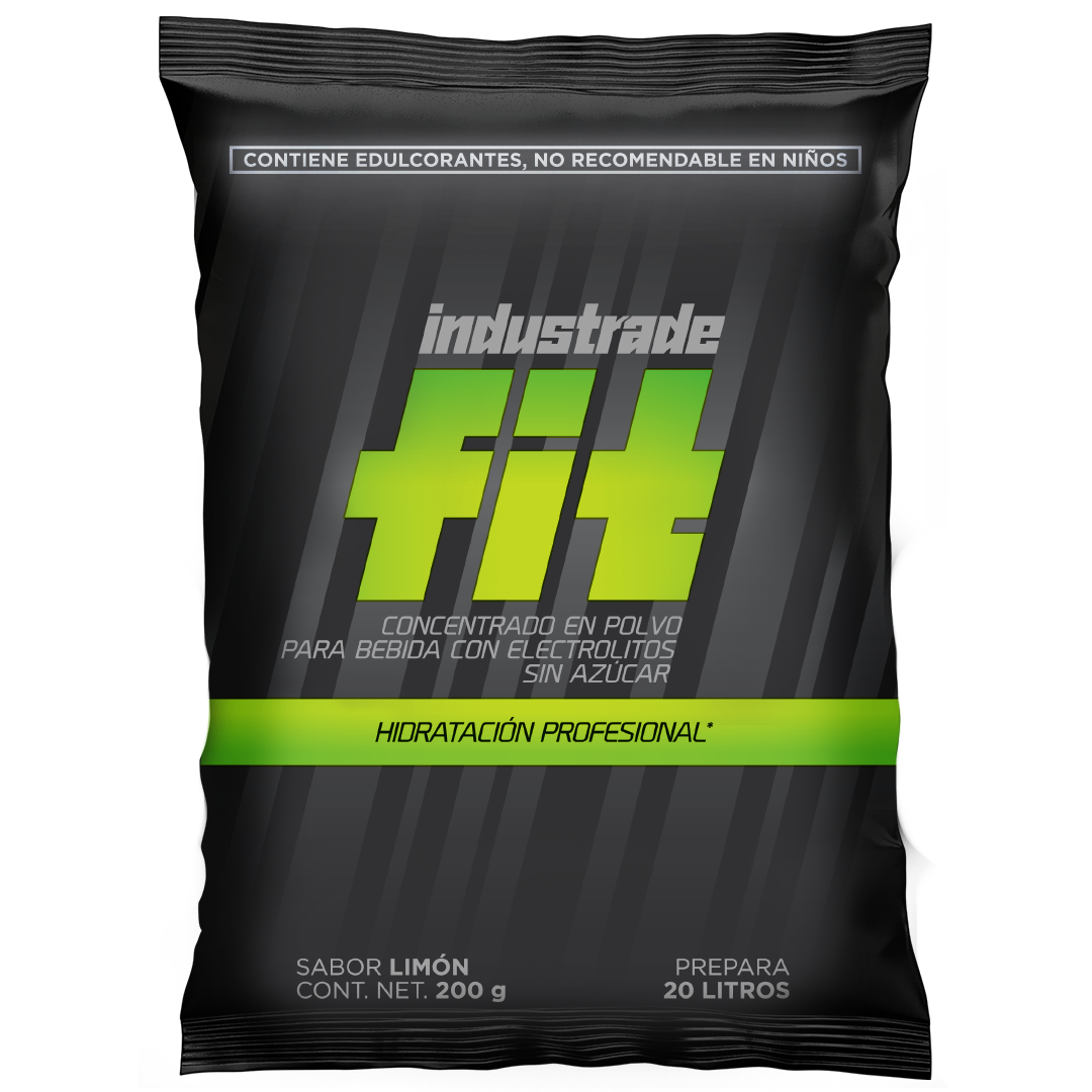 Bebida Hidratante Industrade Fit de 20L, Sabor Limón