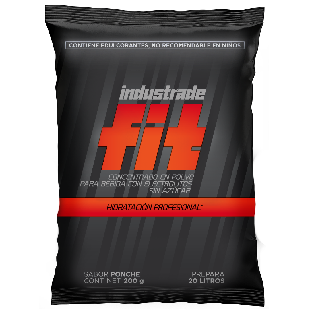 Bebida Hidratante Industrade Fit de 20L, Sabor Ponche